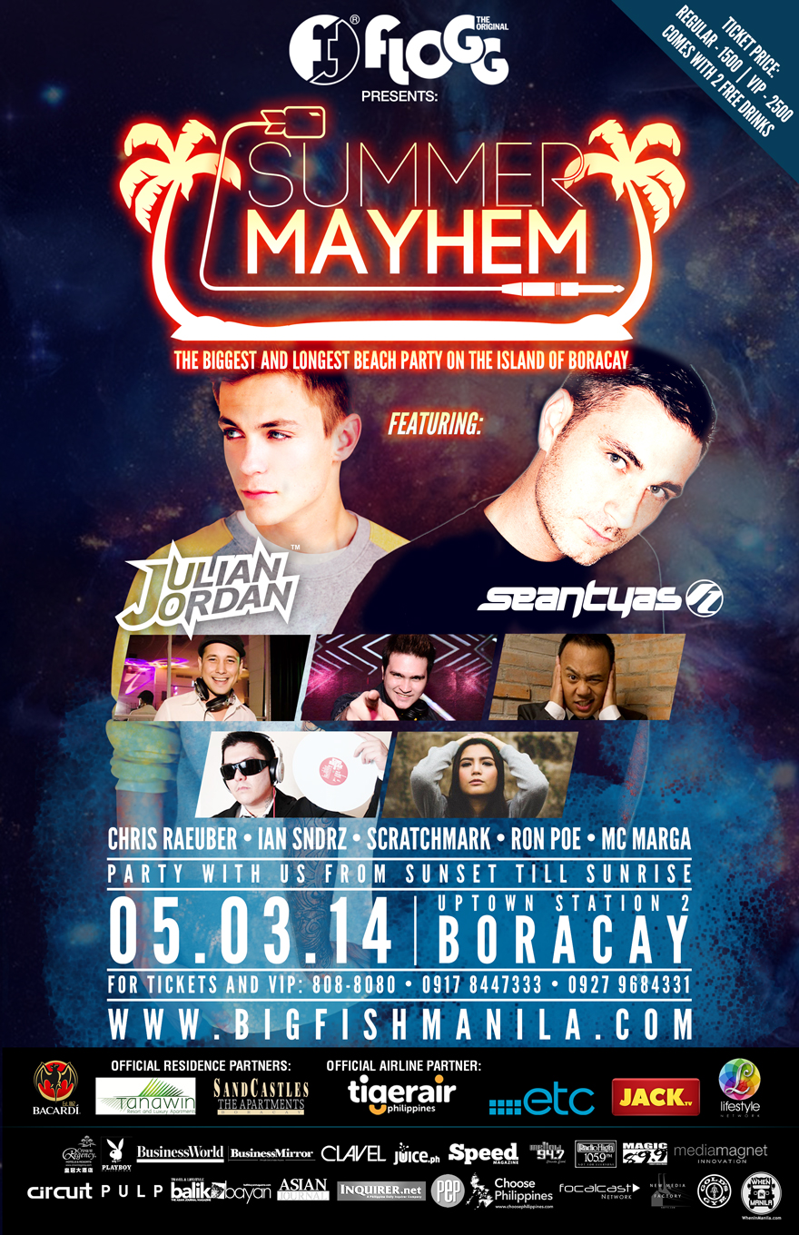 Summer Mayhem poster WheninManilal