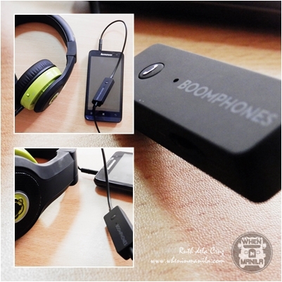 Boomphones Headphones Boombox