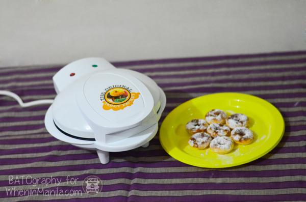 mini donut maker donuts