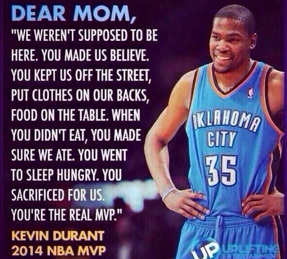 Kevin Durant MVP Speech