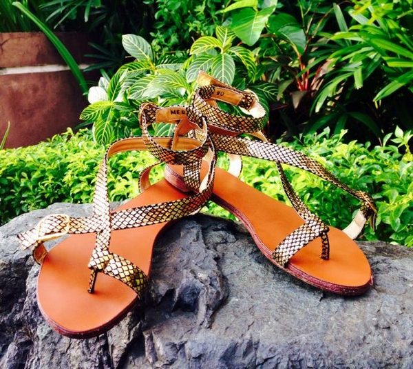 Sewn Sandals for Women