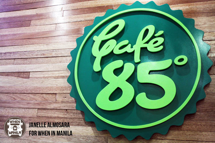 Cafe 85 Degrees: An Advocate of Pinoy Products and Healthy Lifestyle