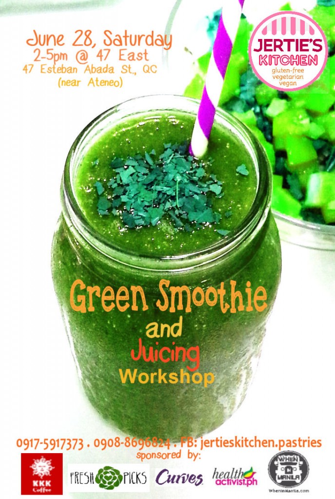 Power Up Your Health With Jertie’s Kitchen 1 JertiesKitchenGreenSmoothieWorkshop