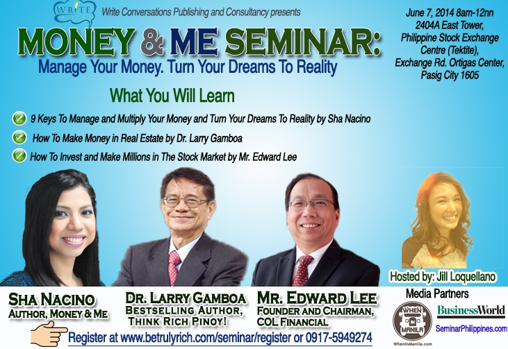 Money and Me seminar_with logos