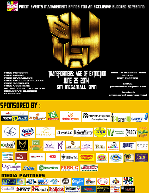 TRANSFORMERS: Age of Extinction Special Blocked Screening 1 TRANSFORMERS---JUNE-5