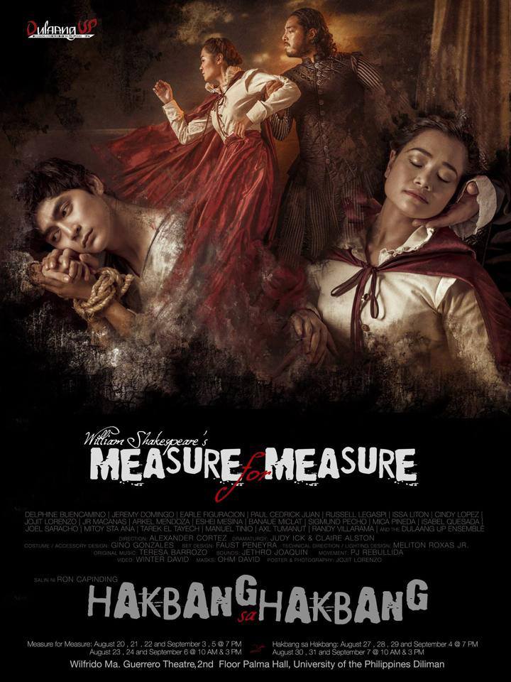 DUPs Measure for Measure poster