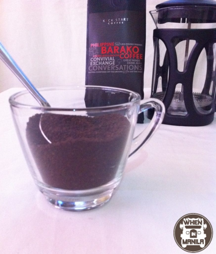 Kickstart coffee - coffee grains