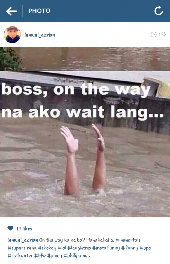 when in manila call center, call center glenda typhhon, bpo and typhoon gelnda, immortal call center agents of the philippines, call center agents be like