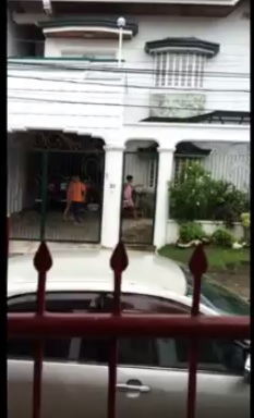 angry neighbor curses