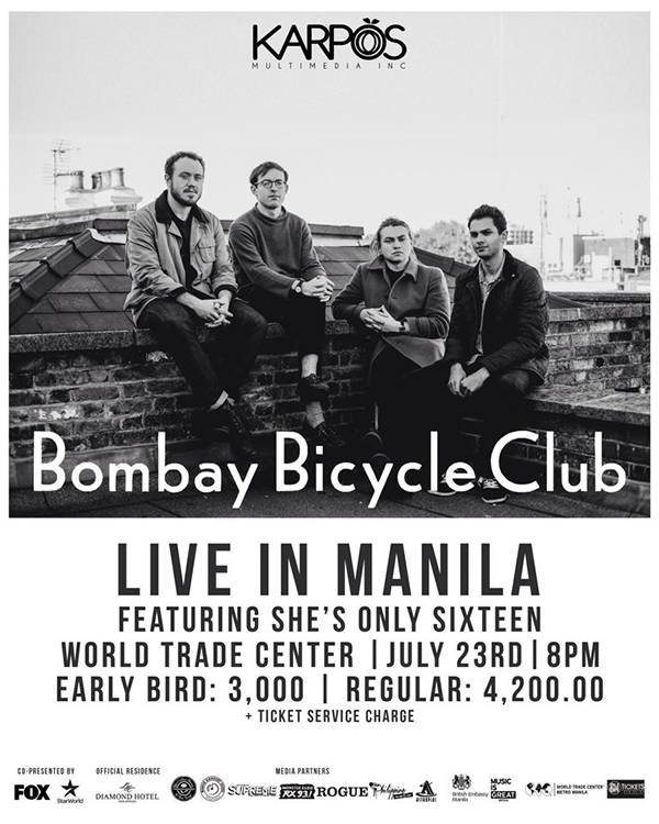 Bombay Bicycle Club Live in Manila on July 23, 2014! 1 bombay-bicycle-club-in-manila