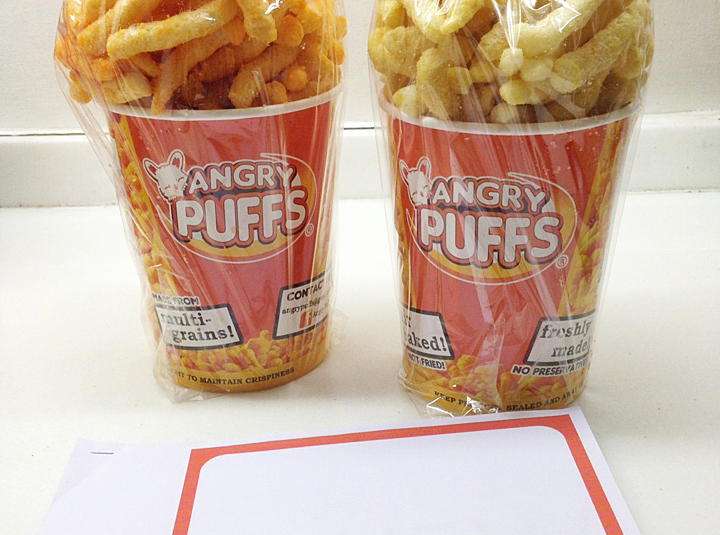Angry Puffs Healthy Snacks