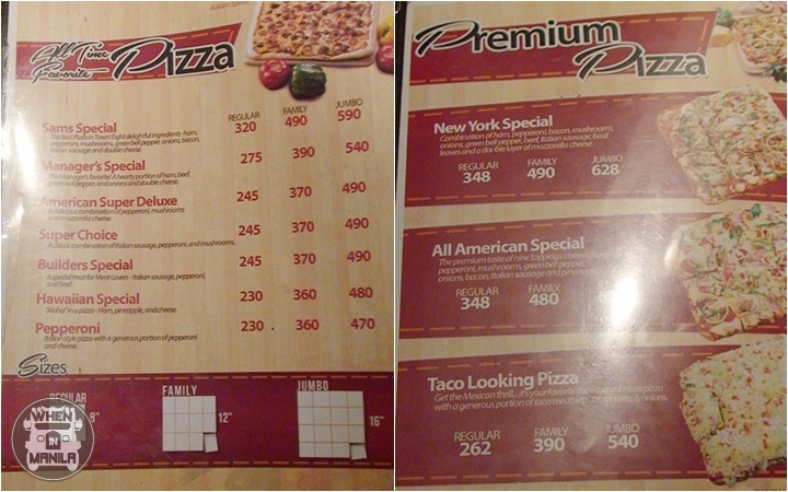 Sam's Pizza Olongapo Square Pizza Food Fun Sam's Pizza Olongapo Square Pizza Food Fun