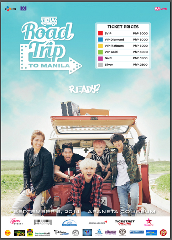 2014 B1A4 ROADTRIP to Manila – READY? - When In Manila