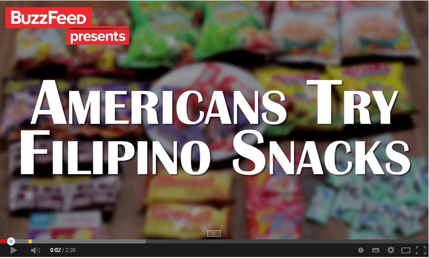 Buzzfeed Americans try popular Filipino snacks 2