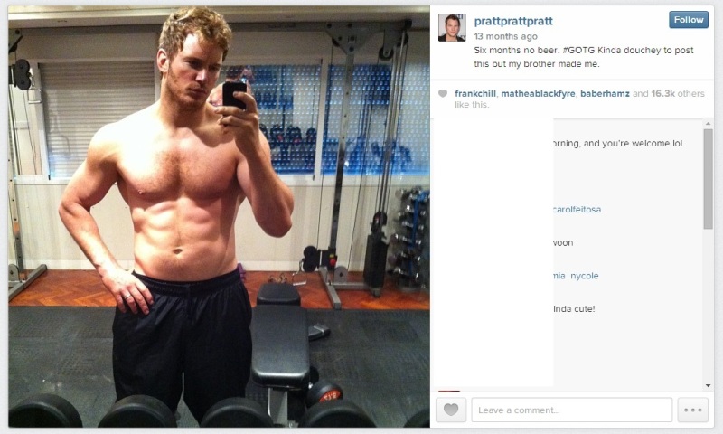 Chris Pratt - In the Gym
