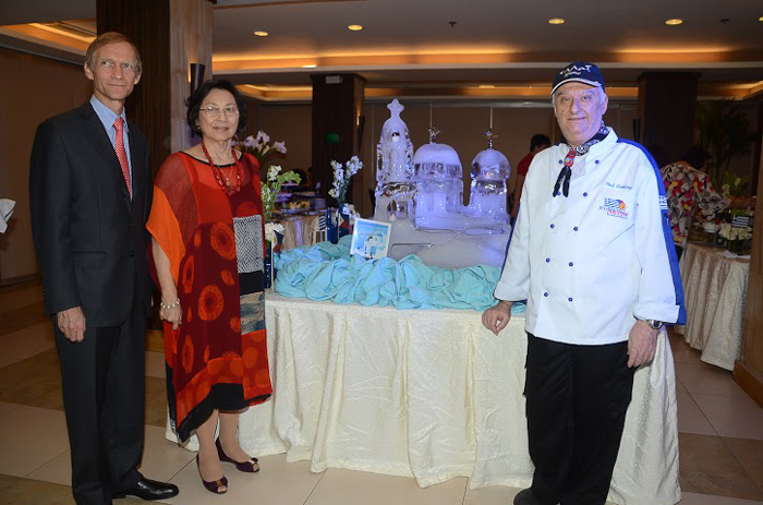 Greek cooking demo The Aristocrat 11