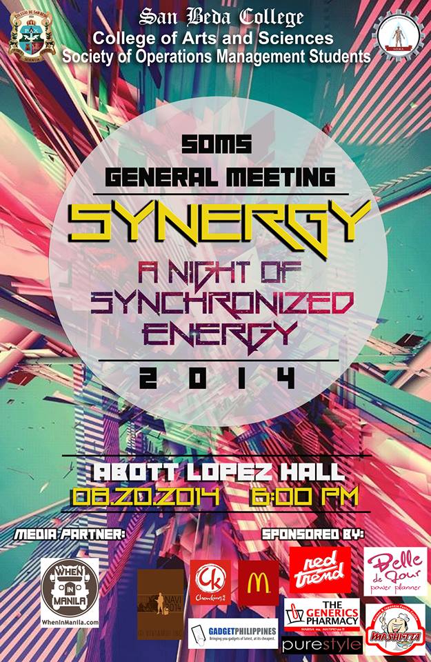 SOMS GENERAL MEETING POSTER