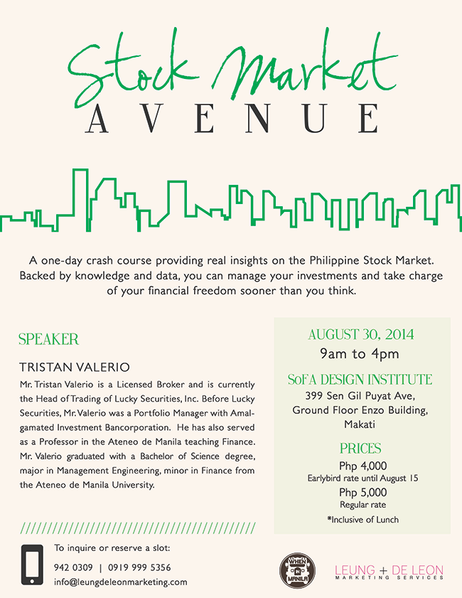 Stock Market Avenue 8AUG2014