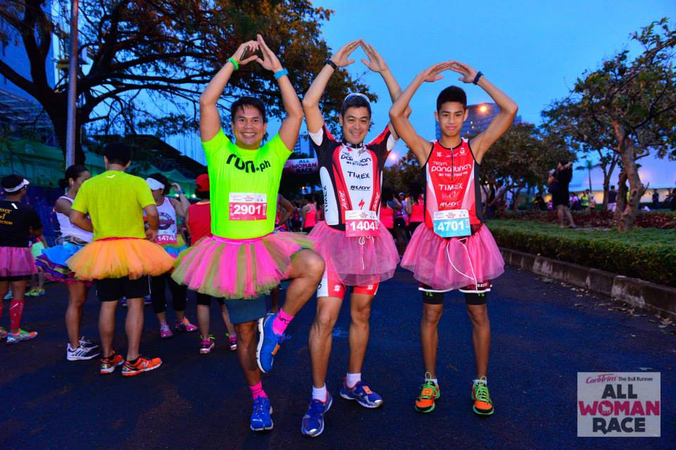 TonGatmaitan AnthonyPangilinan DonnyPangilinan don their tutus as honorary women of the day
