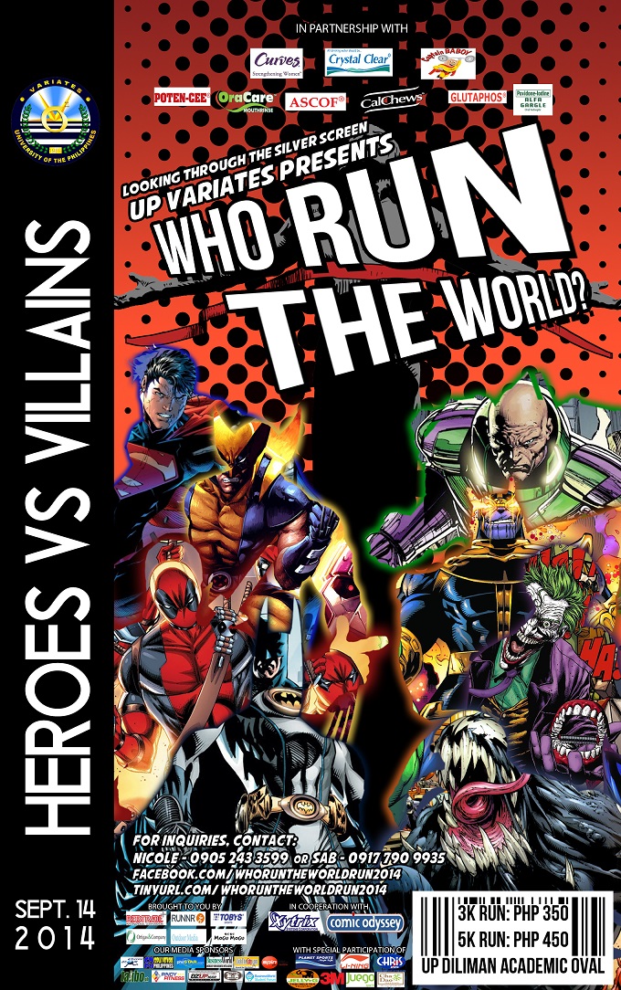 WHO RUN THE WORLD Heroes vs villains resize