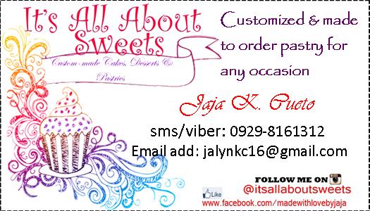 It's All About Sweets Contact Information
