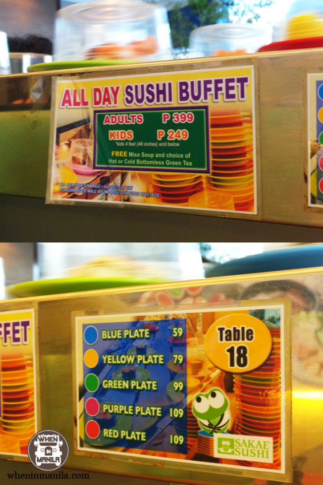 Sakae Sushi An AllYouCanEat ConveyorBelt Style Sushi Buffet