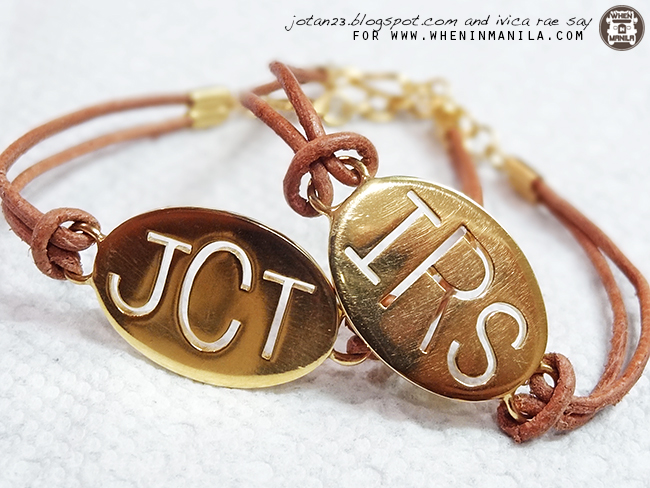 Elena Bautista Monogram Bracelet 3