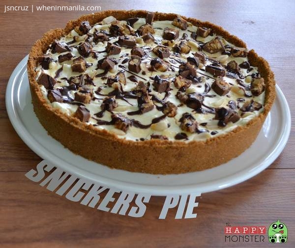 Heston the Happy Monster - Snickers Pie
