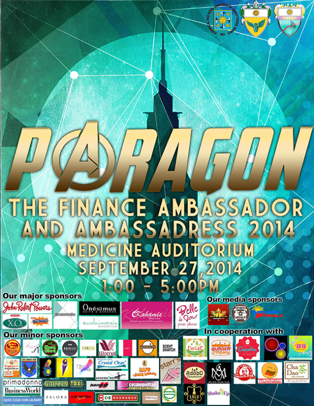 PARAGON Finance Ambassador and Ambassadress 2014 When In Manila