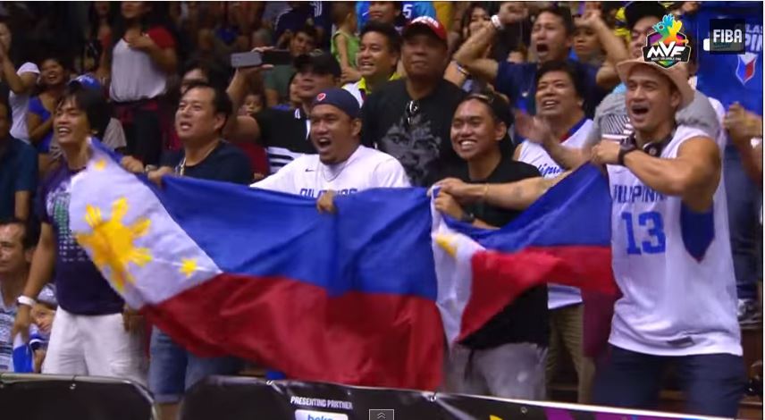 Philippines Wins Most Valuable Fans Award at the FIBA World Cup 2