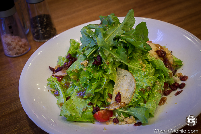 Potts Point Cafe: The Newest Guilt-Free Organic Foodie Paradise Right at the Heart of Eastwood City 5 wilted kale caesar salad with organic grilled chicken and shaved parmesan (P285)