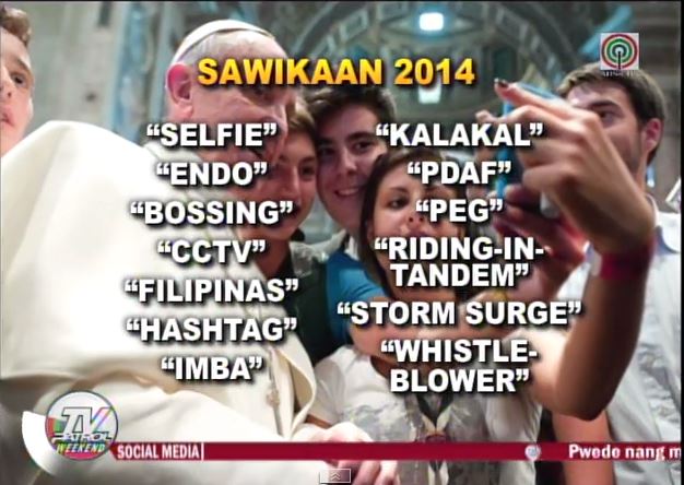 'Selfie' is the Philippines' Word of the Year 2