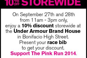 the pink run 2014 under armour
