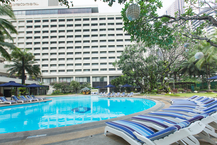 Intercontinental Manila-Swimming Pool