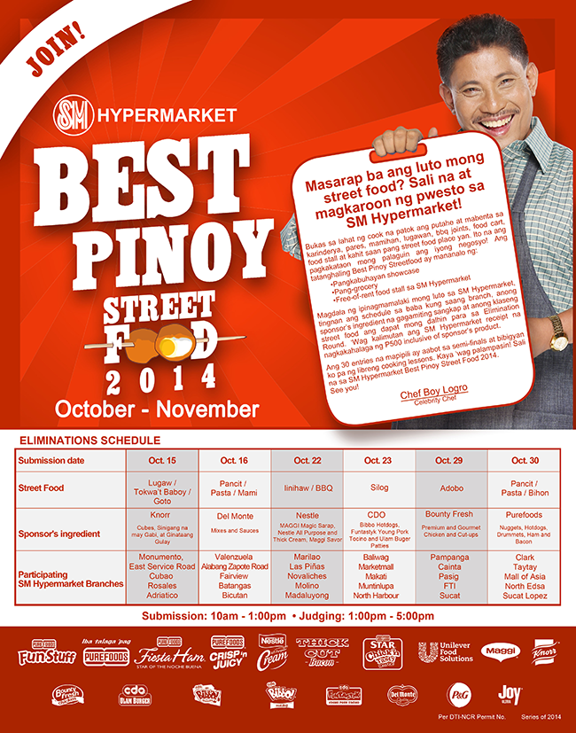 Best Pinoy Street Food 2014: Your Best Street Food May Have its Own SM Stall 1 best pinoy street food