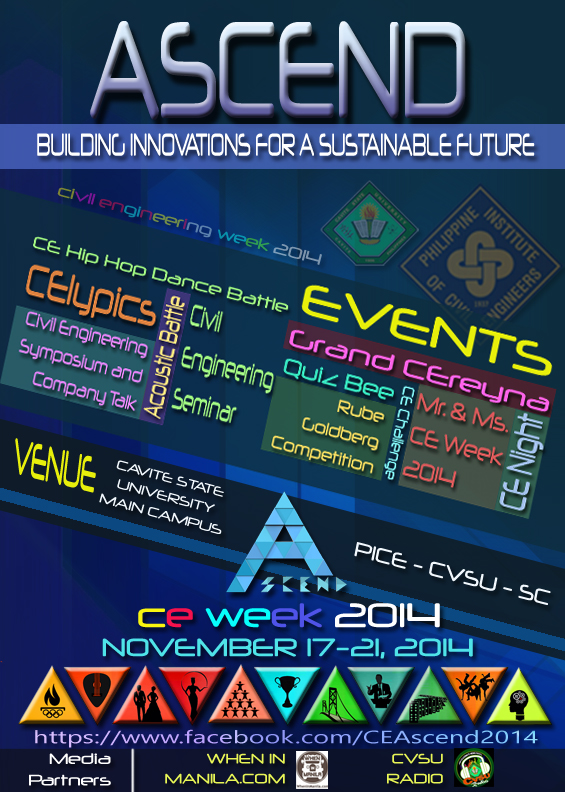 Civil Engineering Week 2014 Ascend: Building Innovations for a Sustainable Future 1 POSTER - Civil Engineering Week 2014