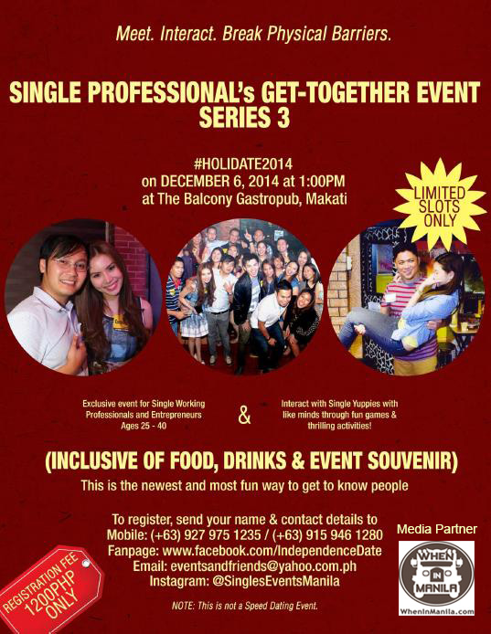 Single Professional's Get Together Event Series 3 (1)
