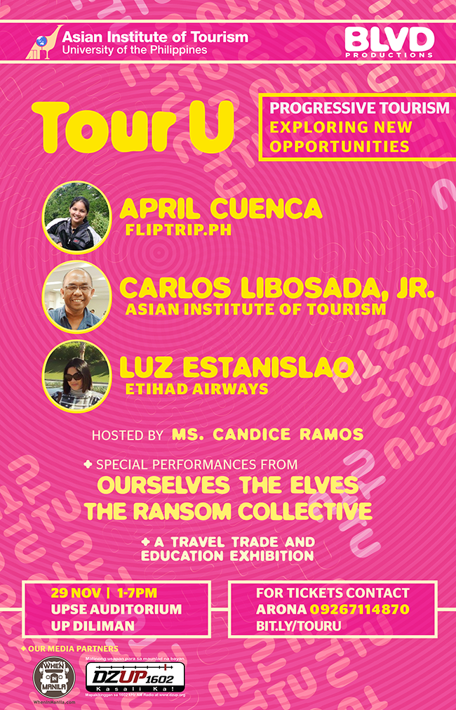 TOUR U: Progressive Tourism, Exploring New Opportunities 1 Tour-U-Poster