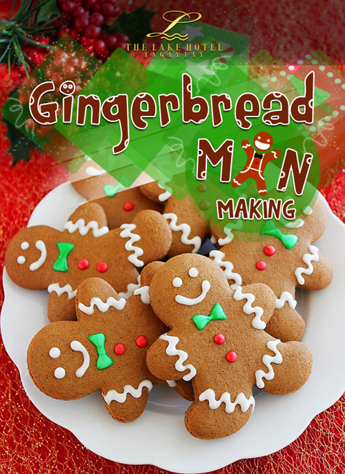 GINGERBREAD MAN MAKING CONTEST for fb low