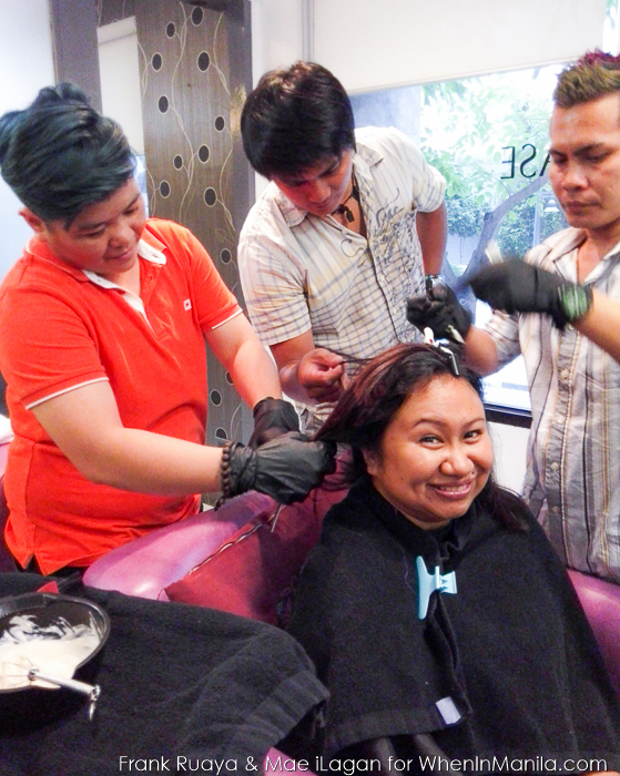 Menage Salon BGC When In Manila Frank Ruaya Mae Ilagan-2