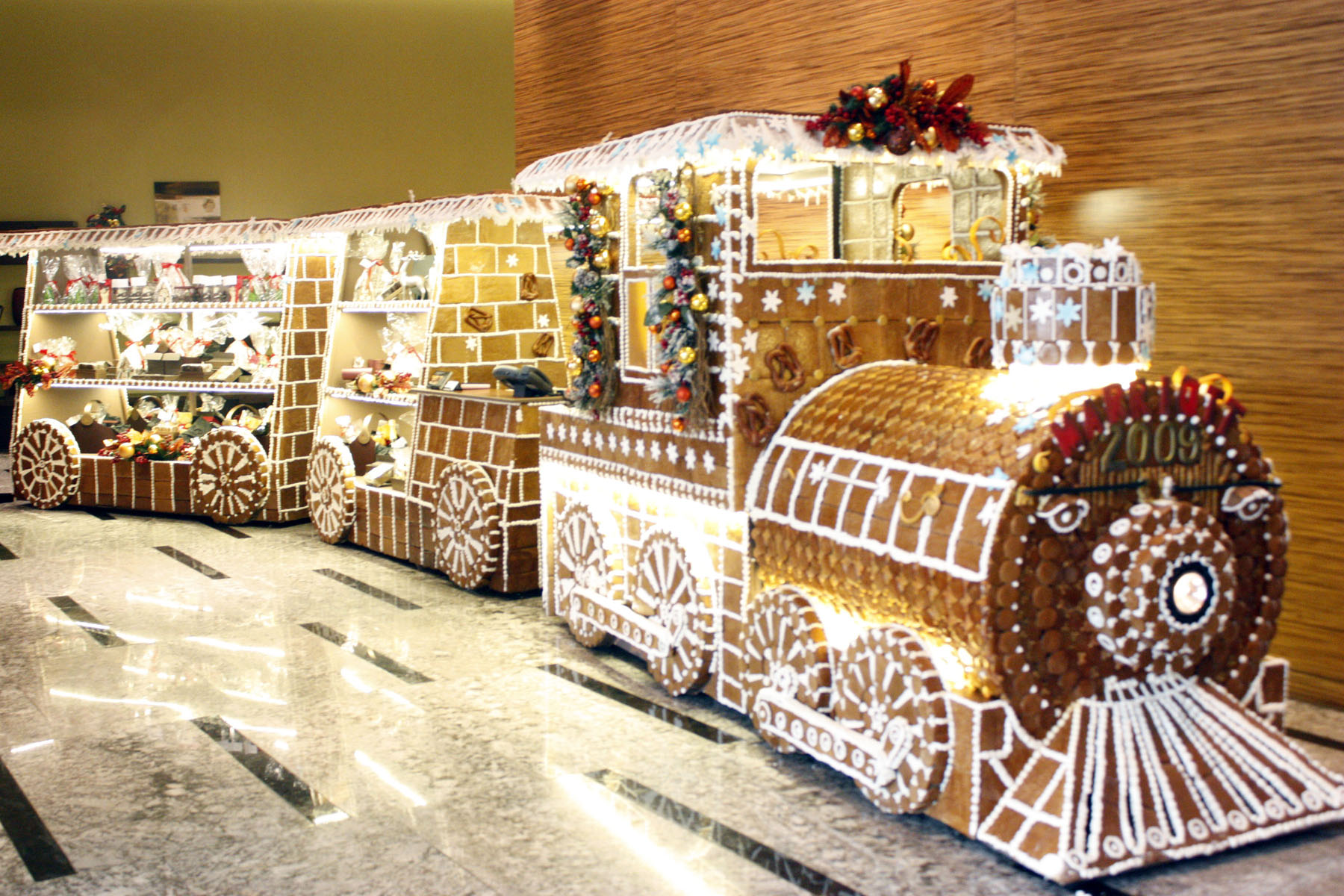 Photo 1 - Life-sized Gingerbread Train