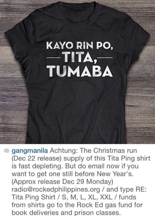 Tita Shirts BEST Filipino Family Reunion Xmas Party Tshirt EVER WhenInManila 2