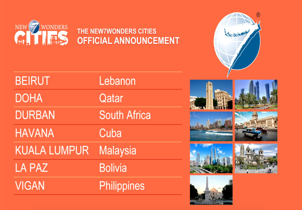 Vigan is One of the New7Wonder Cities of the World