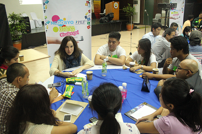GoNegosyo and Peace & Equity Foundation Hold Acceleration Bootcamp for Southeast Asia Mobile App Challenge PH 5 conchita-mentoring