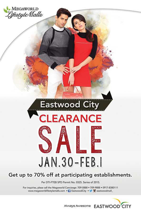 Eastwood Clearance Sale Megaworld  When In Manila Mae Ilagan