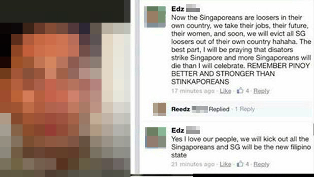 Filipino Fired in Singapore Hospital After Posting Offensive Statements on Locals