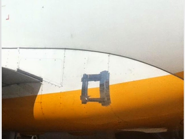 Is That Duct Tape on an Airplane Turns Out, There's No Need to Panic