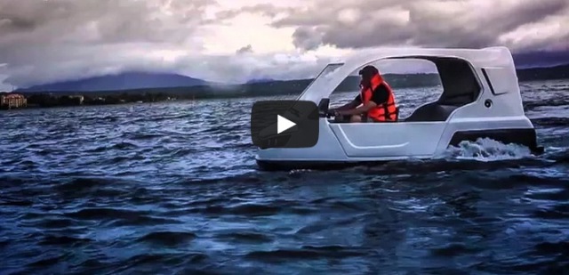 Salamander Amphibious Tricycle