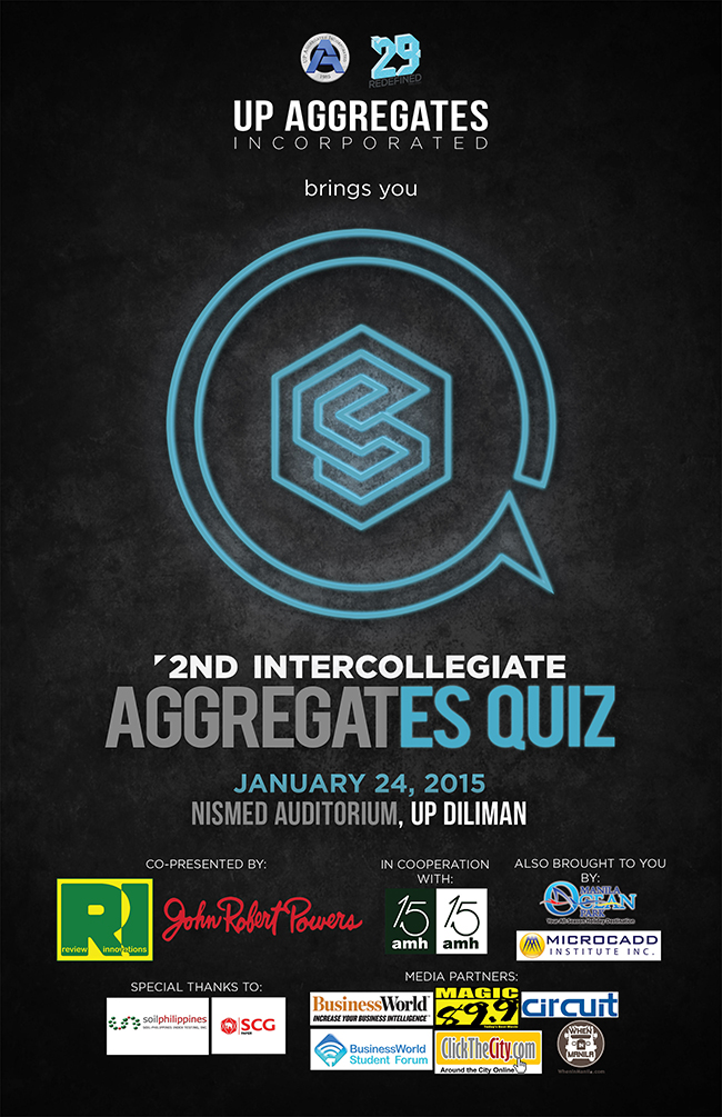 poster with sponsors