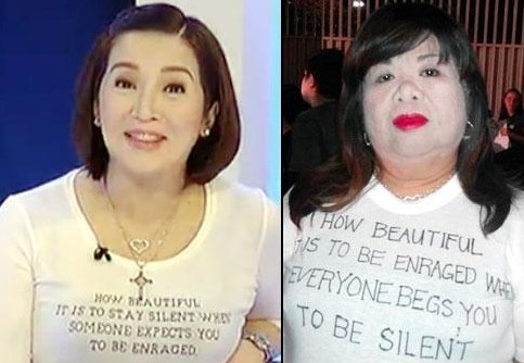 Juana Change parody Kris Aquino shirt